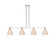 Arcadia Four Light Island Pendant in Polished Chrome (405|716-4I-PC-NBD-75-NAT)