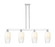 Arcadia Four Light Island Pendant in Polished Chrome (405|716-4I-PC-G484-7OP)