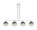 Arcadia Four Light Island Pendant in Polished Chrome (405|716-4I-PC-G483-8SL)