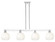 Arcadia Four Light Island Pendant in Polished Chrome (405|716-4I-PC-G483-8OP)