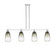 Arcadia Four Light Island Pendant in Polished Chrome (405|716-4I-PC-G480-6SL)