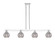 Arcadia Four Light Island Pendant in Polished Chrome (405|716-4I-PC-G1213-6SM)