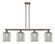 Arcadia Four Light Island Pendant in Oil Rubbed Bronze (405|716-4I-OB-G559-8SM)