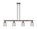 Arcadia Four Light Island Pendant in Oil Rubbed Bronze (405|716-4I-OB-G559-5SM)