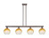 Arcadia Four Light Island Pendant in Oil Rubbed Bronze (405|716-4I-OB-G483-8AM)