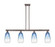 Arcadia Four Light Island Pendant in Oil Rubbed Bronze (405|716-4I-OB-G480-6SB)