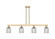 Arcadia Four Light Island Pendant in Champagne Bronze (405|716-4I-CB-G559-5SM)