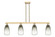 Arcadia Four Light Island Pendant in Champagne Bronze (405|716-4I-CB-G480-6SL)