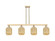 Arcadia Four Light Island Pendant in Champagne Bronze (405|716-4I-CB-G460-7ME)