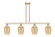 Arcadia Four Light Island Pendant in Champagne Bronze (405|716-4I-CB-G457-6ME)
