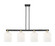 Arcadia Four Light Island Pendant in Black Antique Brass (405|716-4I-BAB-G559-8GWH)
