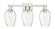 Arcadia Three Light Bath Vanity in Brushed Satin Nickel (405|716-3W-SN-G457-6CL)