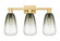 Arcadia Three Light Bath Vanity in Satin Gold (405|716-3W-SG-G480-6SL)