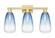Arcadia Three Light Bath Vanity in Satin Gold (405|716-3W-SG-G480-6SB)