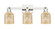 Arcadia Three Light Bath Vanity in Polished Nickel (405|716-3W-PN-G559-5ME)