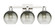 Arcadia Three Light Bath Vanity in Polished Nickel (405|716-3W-PN-G483-8SL)