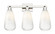 Arcadia Three Light Bath Vanity in Polished Nickel (405|716-3W-PN-G480-6OP)