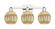 Arcadia Three Light Bath Vanity in Polished Nickel (405|716-3W-PN-G458-7ME)