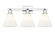 Arcadia Three Light Bath Vanity in Polished Chrome (405|716-3W-PC-GBC-81)