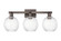 Arcadia Three Light Bath Vanity in Oil Rubbed Bronze (405|716-3W-OB-G458-7CL)