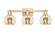 Arcadia Three Light Bath Vanity in Champagne Bronze (405|716-3W-CB-G128-6)