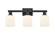Arcadia Three Light Bath Vanity in Matte Black (405|716-3W-BK-G559-5GWH)