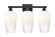 Arcadia Three Light Bath Vanity in Matte Black (405|716-3W-BK-G484-7OP)