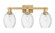 Arcadia Three Light Bath Vanity in Brushed Brass (405|716-3W-BB-G459-6CL)
