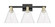 Arcadia Three Light Bath Vanity in Black Antique Brass (405|716-3W-BAB-GBC-82)
