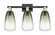 Arcadia Three Light Bath Vanity in Black Antique Brass (405|716-3W-BAB-G480-6SL)
