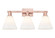 Arcadia Three Light Bath Vanity in Antique Copper (405|716-3W-AC-GBC-81)