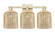 Arcadia Three Light Bath Vanity in Antique Brass (405|716-3W-AB-G559-8ME)