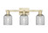 Arcadia Three Light Bath Vanity in Antique Brass (405|716-3W-AB-G559-5SM)