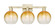 Arcadia Three Light Bath Vanity in Antique Brass (405|716-3W-AB-G483-8AM)
