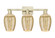 Arcadia Three Light Bath Vanity in Antique Brass (405|716-3W-AB-G457-6ME)
