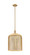 Arcadia One Light Mini Pendant in Brushed Brass (405|716-3S-BB-G559-12ME)