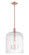 Arcadia One Light Mini Pendant in Antique Copper (405|716-3S-AC-G559-12CL)
