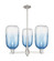 Arcadia Three Light Pendant in Satin Nickel (405|716-3CR-SN-G482-7SB)