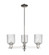 Arcadia Three Light Pendant in Polished Nickel (405|716-3CR-PN-G559-5SDY)