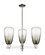 Arcadia Three Light Pendant in Polished Nickel (405|716-3CR-PN-G480-6SL)