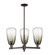 Arcadia Three Light Pendant in Oil Rubbed Bronze (405|716-3CR-OB-G480-6SL)