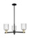 Arcadia Three Light Pendant in Black Antique Brass (405|716-3CR-BAB-G559-5SDY)