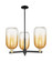 Arcadia Three Light Pendant in Black Antique Brass (405|716-3CR-BAB-G482-7AM)