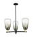Arcadia Three Light Pendant in Black Antique Brass (405|716-3CR-BAB-G480-6SL)