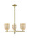 Arcadia Three Light Pendant in Antique Brass (405|716-3CR-AB-G559-5ME)