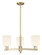 Arcadia Three Light Pendant in Antique Brass (405|716-3CR-AB-G559-5GWH)