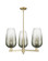 Arcadia Three Light Pendant in Antique Brass (405|716-3CR-AB-G484-7SL)