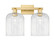 Arcadia Two Light Bath Vanity in Satin Gold (405|716-2W-SG-G559-8CL)