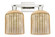Arcadia Two Light Bath Vanity in Polished Nickel (405|716-2W-PN-G559-8ME)