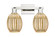 Arcadia Two Light Bath Vanity in Polished Nickel (405|716-2W-PN-G459-6ME)